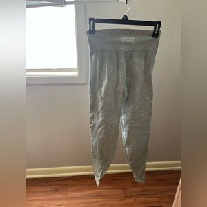 Mint colored PINK leggings